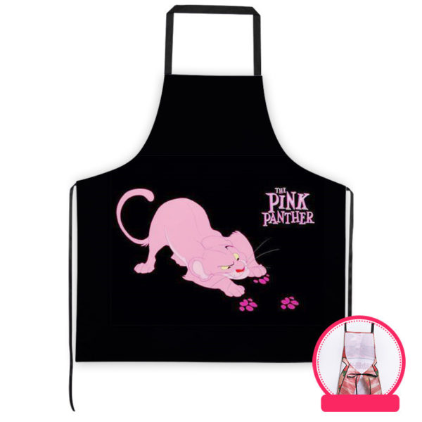 Professional Kitchen Apron-Pink Panther-Aprons Comfortable Perfect For Cooking Guide - Image 13