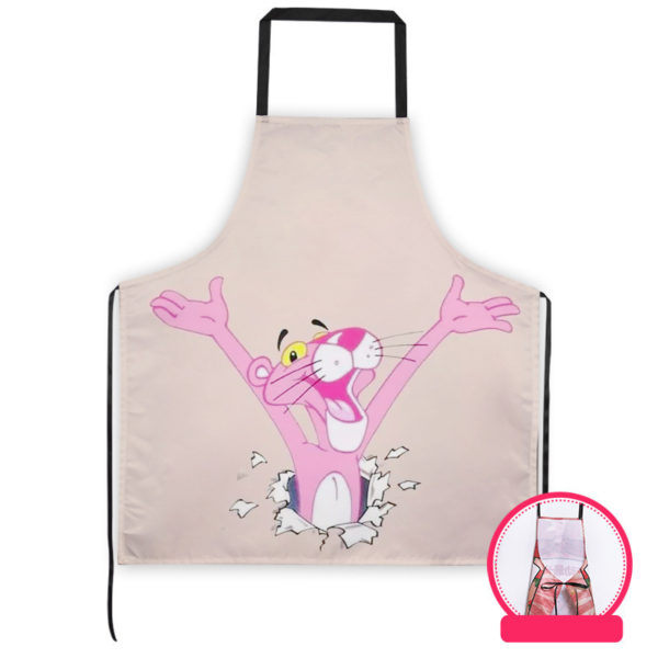 Professional Kitchen Apron-Pink Panther-Aprons Comfortable Perfect For Cooking Guide - Image 15