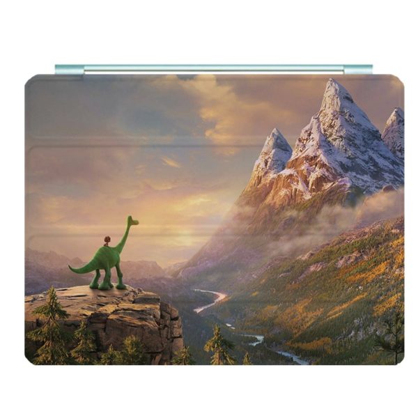 The Good Dinosaur Ipad Leather Case Advanced Pu Leather Protective Cover Automatic Wake Up and Sleep Magnetic Closure Multiple Angle Bracket - Image 12