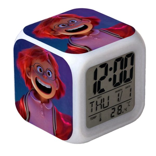 Turning Red LED Alarm Clock Luminous Multifunction Watch 7 color Flash Digital Clock selectronic desk clock Gift - Image 5