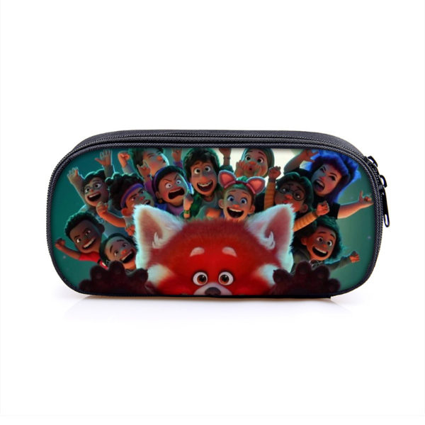 Turning Red Pen Case Student’s Large Capacity Pencil Bag - Image 15