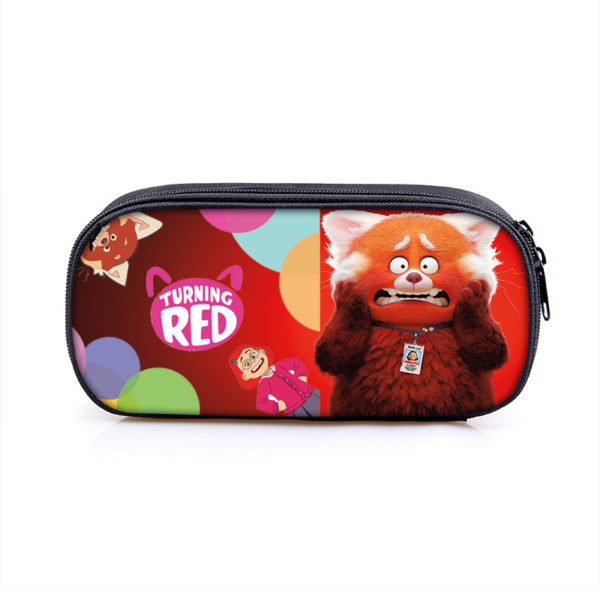 Turning Red Pen Case Student’s Large Capacity Pencil Bag - Image 16