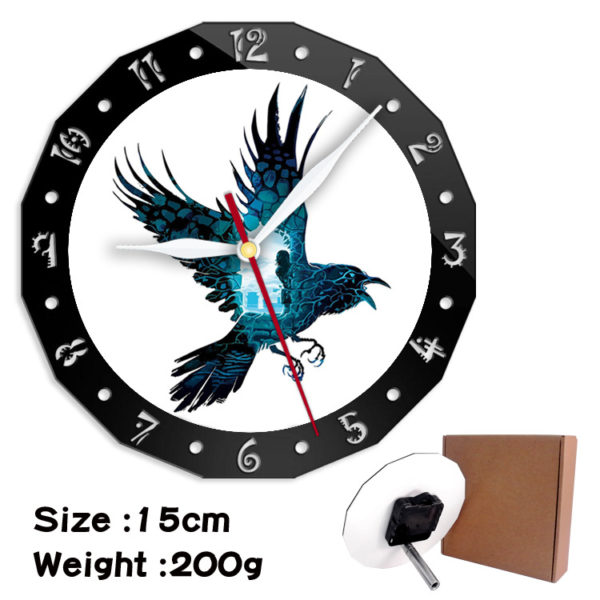 Game of Thrones alarm clock wall clock clock decorative clock wall clock 15cm - Image 10