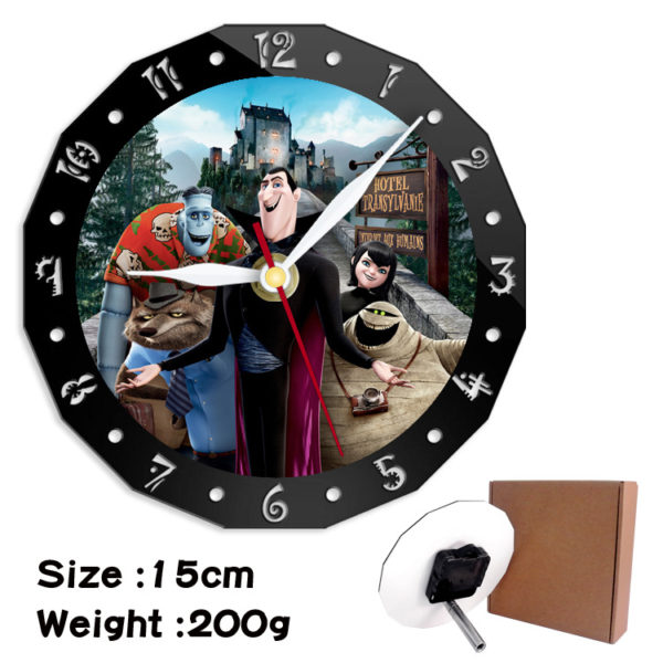 Hotel Transylvania alarm clock wall clock clock decorative clock wall clock 15cm - Image 12