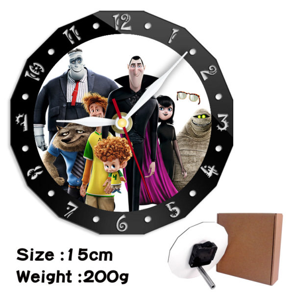 Hotel Transylvania alarm clock wall clock clock decorative clock wall clock 15cm - Image 16