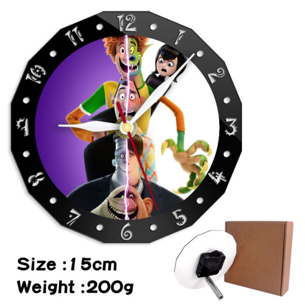 Hotel Transylvania alarm clock wall clock clock decorative clock wall clock 15cm - Image 17