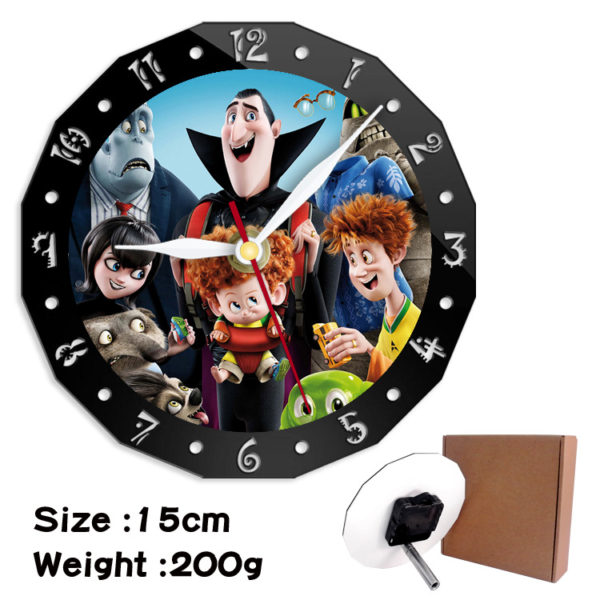 Hotel Transylvania alarm clock wall clock clock decorative clock wall clock 15cm - Image 18