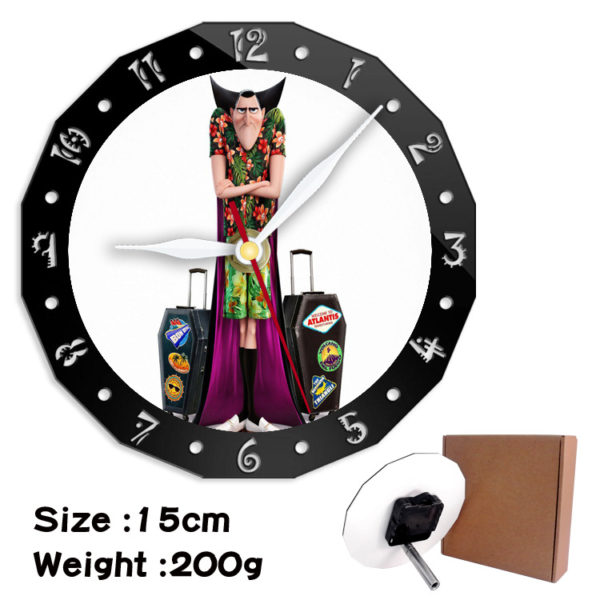 Hotel Transylvania alarm clock wall clock clock decorative clock wall clock 15cm - Image 19