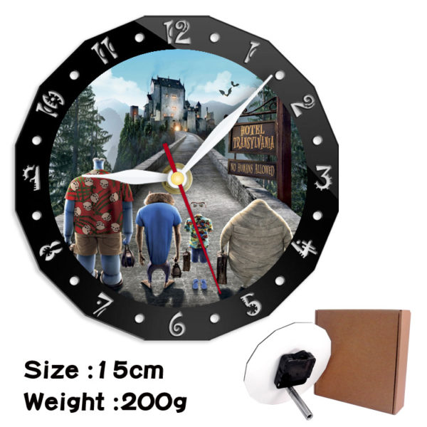 Hotel Transylvania alarm clock wall clock clock decorative clock wall clock 15cm - Image 3