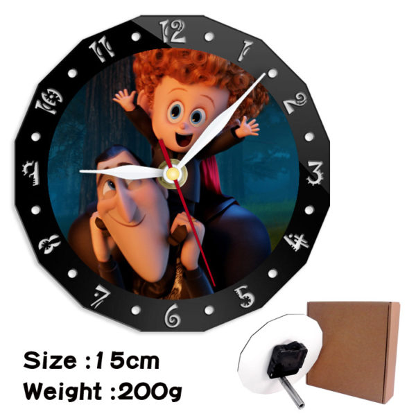 Hotel Transylvania alarm clock wall clock clock decorative clock wall clock 15cm - Image 5