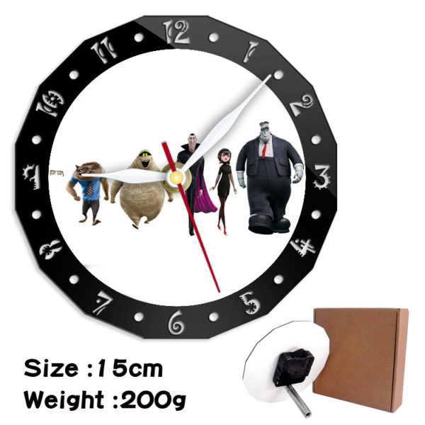 Hotel Transylvania alarm clock wall clock clock decorative clock wall clock 15cm - Image 8