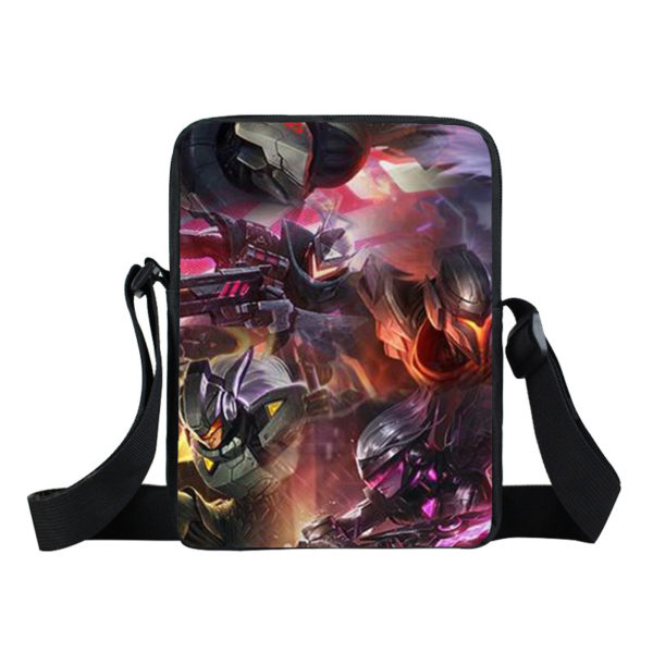 LOL League of Legends Project Shoulder Bags Large Capacity Crossbody Bags - Image 33