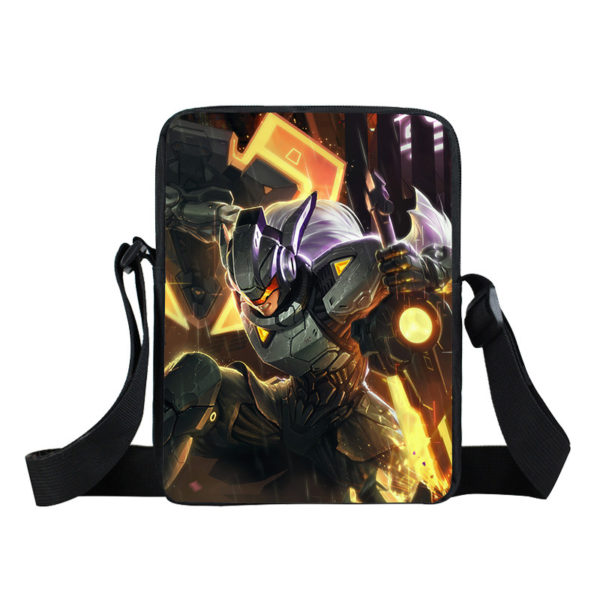 LOL League of Legends Project Shoulder Bags Large Capacity Crossbody Bags - Image 7