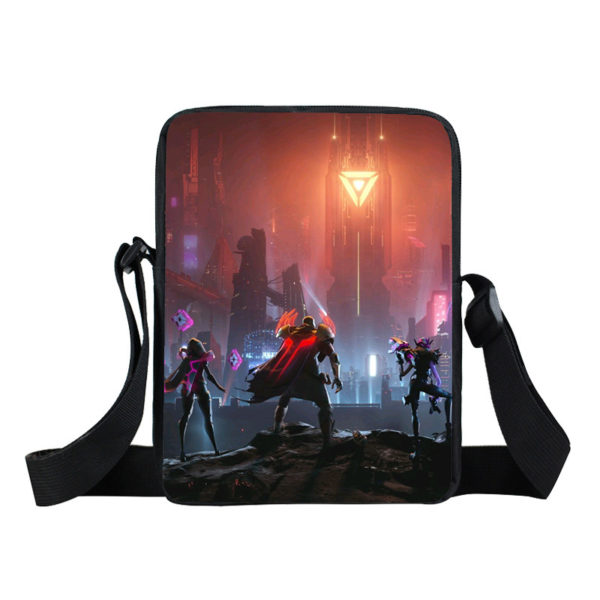 LOL League of Legends Project Shoulder Bags Large Capacity Crossbody Bags - Image 9