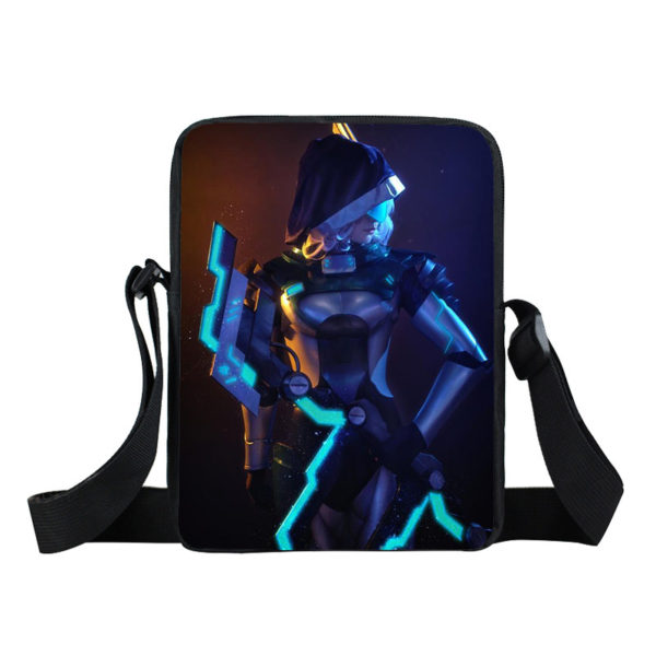 LOL League of Legends Project Shoulder Bags Large Capacity Crossbody Bags - Image 11