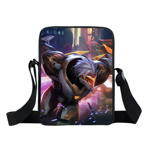 LOL League of Legends Project Shoulder Bags Large Capacity Crossbody Bags - Image 18