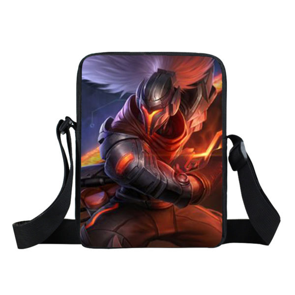 LOL League of Legends Project Shoulder Bags Large Capacity Crossbody Bags - Image 35