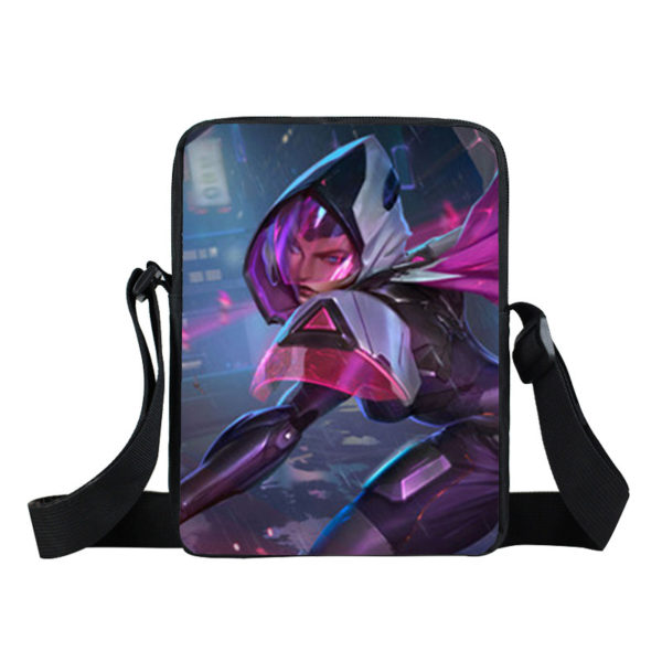 LOL League of Legends Project Shoulder Bags Large Capacity Crossbody Bags - Image 28