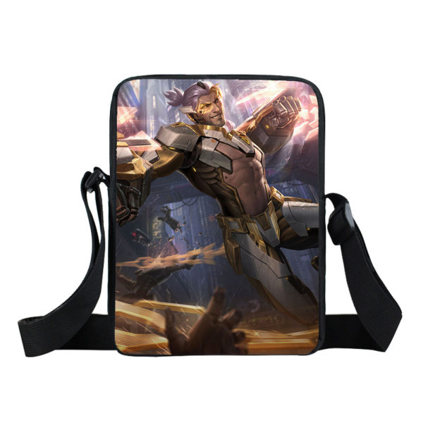 LOL League of Legends Project Shoulder Bags Large Capacity Crossbody Bags - Image 31