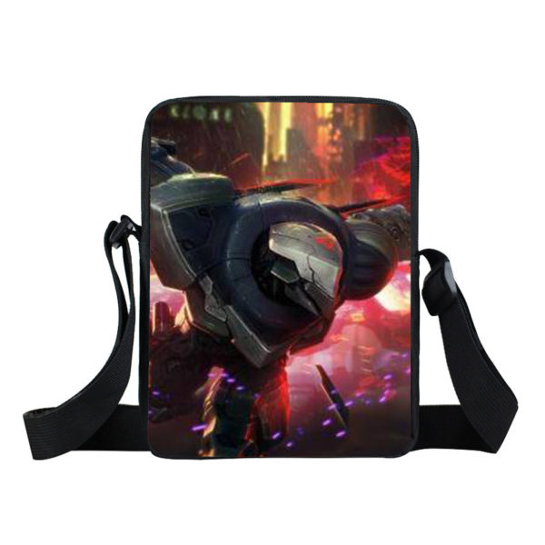 LOL League of Legends Project Shoulder Bags Large Capacity Crossbody Bags - Image 38