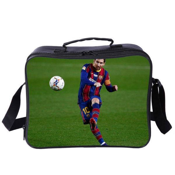 Messi Cooler Bag Insulation Bag Students School Food Storage Box - Image 7