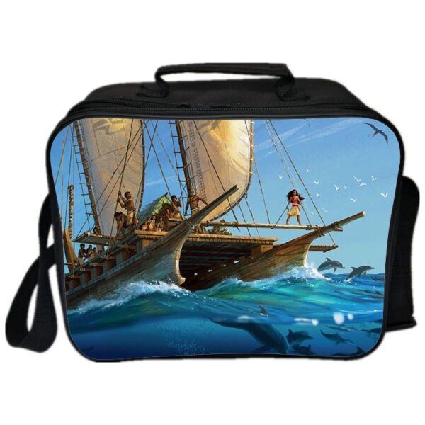 Moana Cooler Bag Insulation Bag Students School Food Storage Box - Image 11