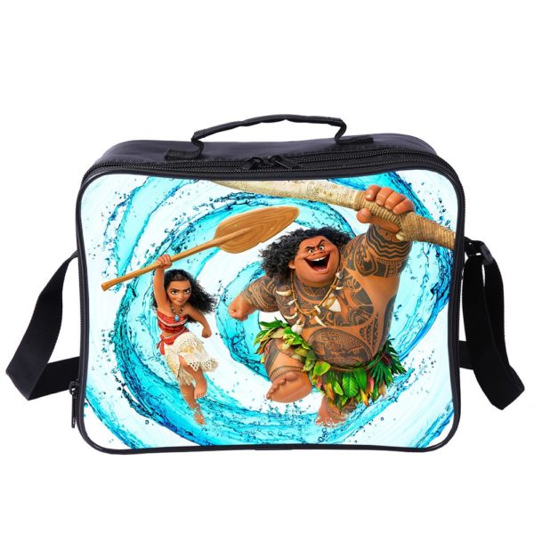 Moana Cooler Bag Insulation Bag Students School Food Storage Box - Image 7