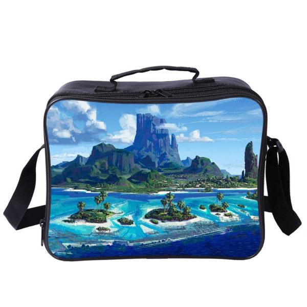 Moana Cooler Bag Insulation Bag Students School Food Storage Box - Image 8