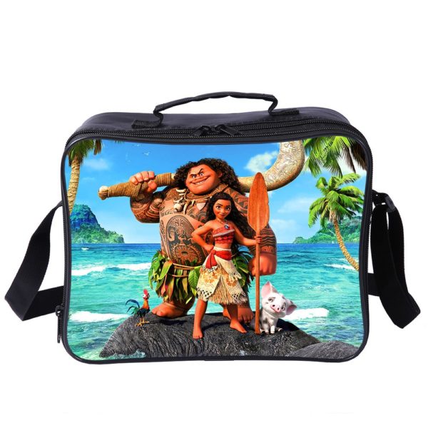 Moana Cooler Bag Insulation Bag Students School Food Storage Box - Image 9