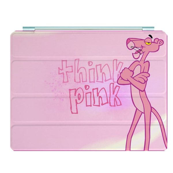 Pink Panther Ipad Leather Case Advanced Pu Leather Protective Cover Automatic Wake Up and Sleep Magnetic Closure Multiple Angle Bracket - Image 44