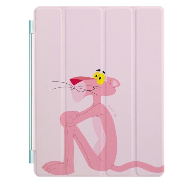 Pink Panther Ipad Leather Case Advanced Pu Leather Protective Cover Automatic Wake Up and Sleep Magnetic Closure Multiple Angle Bracket - Image 32