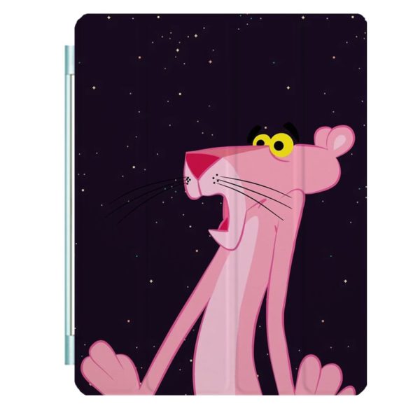 Pink Panther Ipad Leather Case Advanced Pu Leather Protective Cover Automatic Wake Up and Sleep Magnetic Closure Multiple Angle Bracket - Image 34