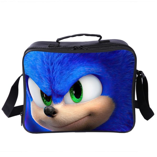 Sonic the Hedgehog Cooler Bag Insulation Bag Students School Food Storage Box - Image 2