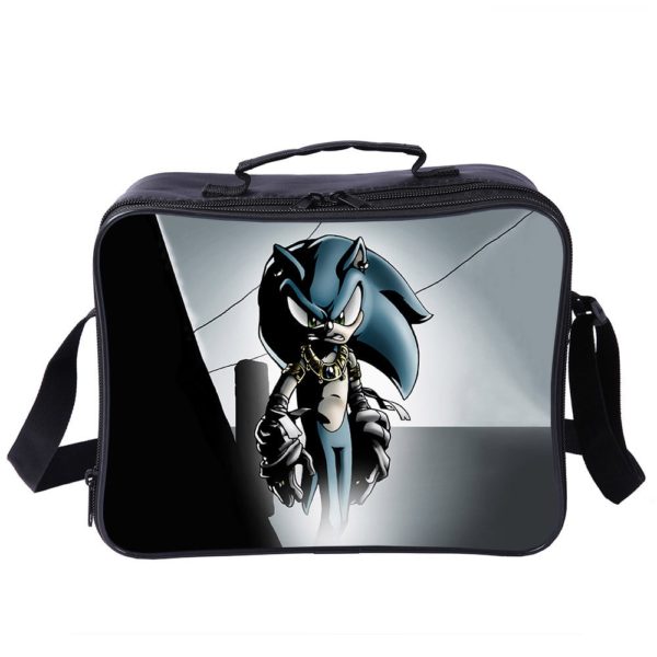 Sonic the Hedgehog Cooler Bag Insulation Bag Students School Food Storage Box - Image 3