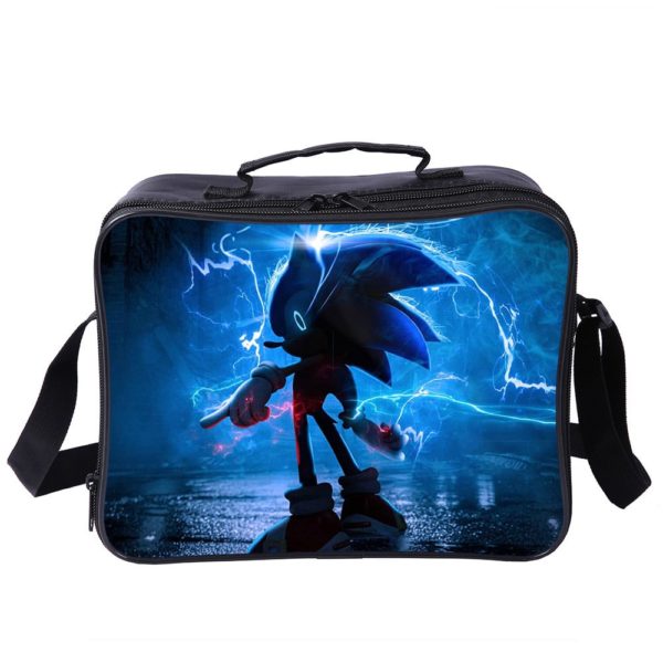 Sonic the Hedgehog Cooler Bag Insulation Bag Students School Food Storage Box - Image 6