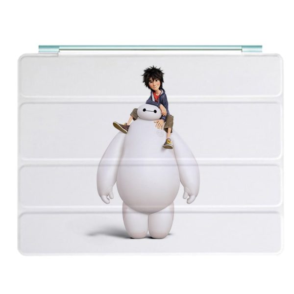 Big Hero 6 Ipad Leather Case Advanced Pu Leather Protective Cover Automatic Wake Up and Sleep Magnetic Closure Multiple Angle Bracket - Image 18