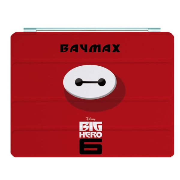 Big Hero 6 Ipad Leather Case Advanced Pu Leather Protective Cover Automatic Wake Up and Sleep Magnetic Closure Multiple Angle Bracket - Image 2