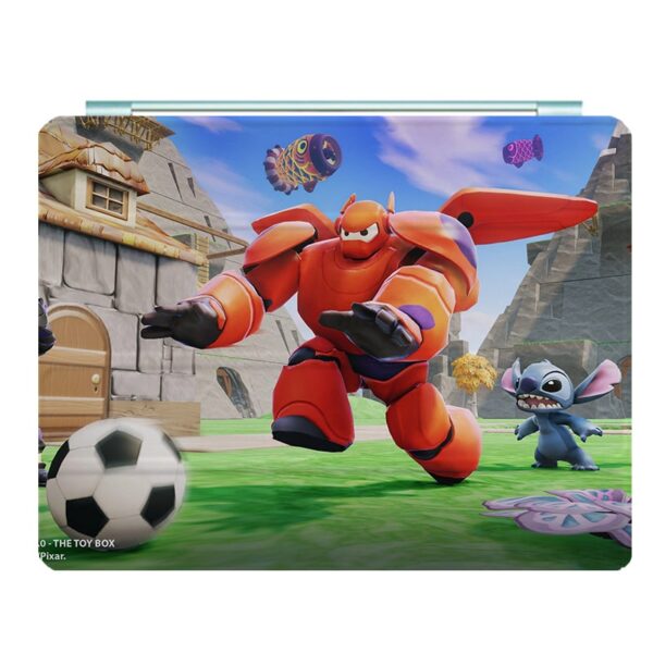 Big Hero 6 Ipad Leather Case Advanced Pu Leather Protective Cover Automatic Wake Up and Sleep Magnetic Closure Multiple Angle Bracket - Image 44