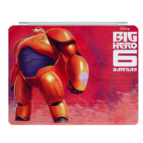 Big Hero 6 Ipad Leather Case Advanced Pu Leather Protective Cover Automatic Wake Up and Sleep Magnetic Closure Multiple Angle Bracket - Image 25