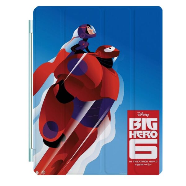 Big Hero 6 Ipad Leather Case Advanced Pu Leather Protective Cover Automatic Wake Up and Sleep Magnetic Closure Multiple Angle Bracket - Image 32