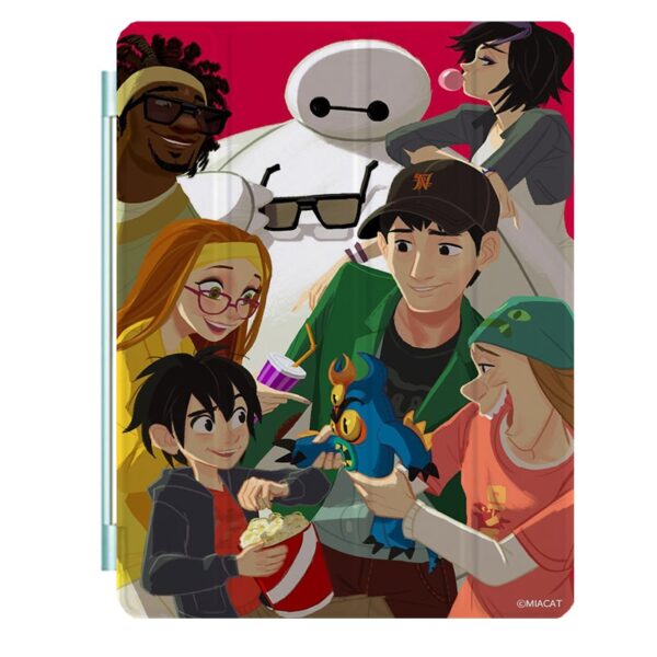 Big Hero 6 Ipad Leather Case Advanced Pu Leather Protective Cover Automatic Wake Up and Sleep Magnetic Closure Multiple Angle Bracket - Image 38