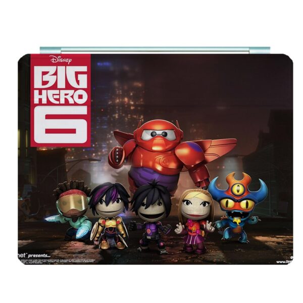 Big Hero 6 Ipad Leather Case Advanced Pu Leather Protective Cover Automatic Wake Up and Sleep Magnetic Closure Multiple Angle Bracket - Image 39