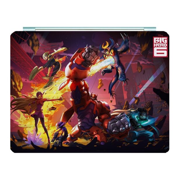 Big Hero 6 Ipad Leather Case Advanced Pu Leather Protective Cover Automatic Wake Up and Sleep Magnetic Closure Multiple Angle Bracket - Image 41