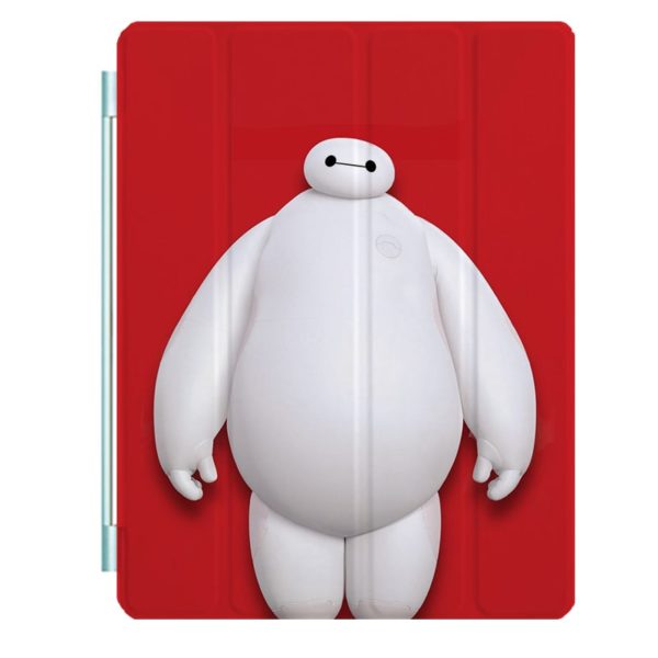 Big Hero 6 Ipad Leather Case Advanced Pu Leather Protective Cover Automatic Wake Up and Sleep Magnetic Closure Multiple Angle Bracket - Image 15