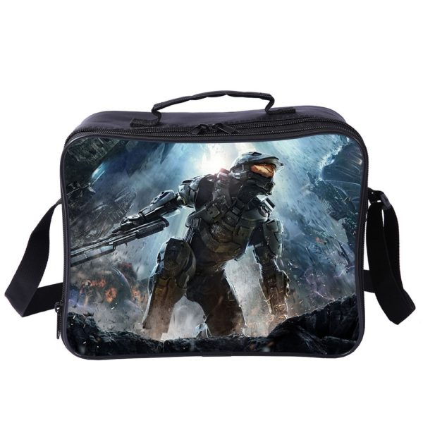 Halo Cooler Bag Insulation Bag Students School Food Storage Box - Image 2