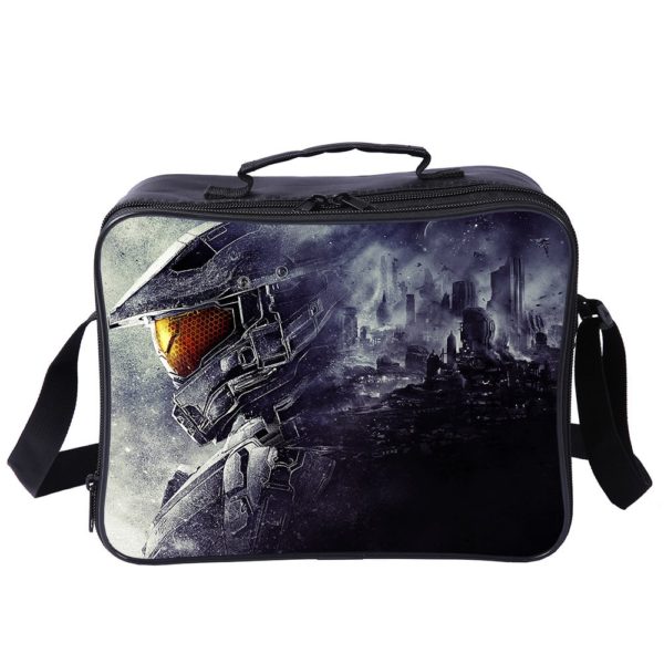 Halo Cooler Bag Insulation Bag Students School Food Storage Box