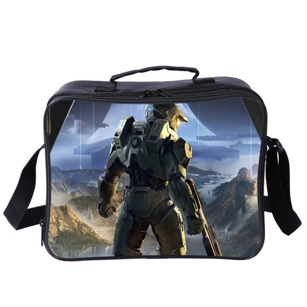 Halo Cooler Bag Insulation Bag Students School Food Storage Box - Image 10