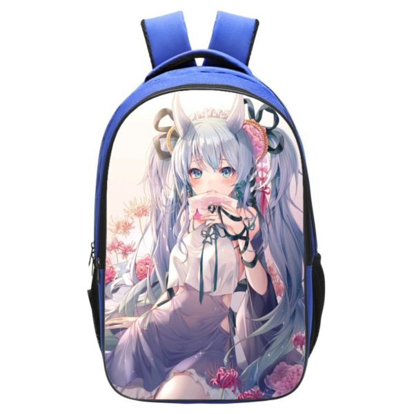 Hatsune Miku Backpack School Bag Blue - Image 23