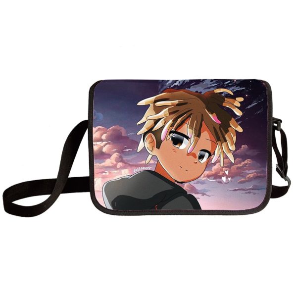 Juice Wrld shoulder bag primary and middle school students messenger bag children's make-up bag - Image 22