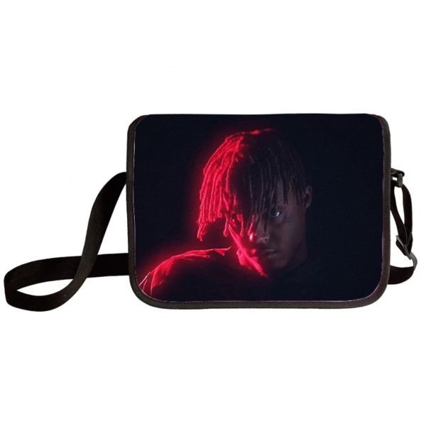 Juice Wrld shoulder bag primary and middle school students messenger bag children's make-up bag - Image 12